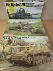 lot 683 image: DRAGON WWII MILITARY MODELS - NEW