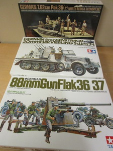 lot 699 image: TAMIYA WWII MILITARY MODELS - NEW
