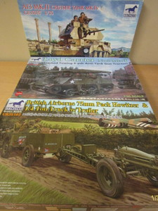 lot 710 image: BRONCO WWII MILITARY MODELS - NEW