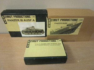 lot 719 image: ZIMUT WWII MILITARY MODELS - NEW