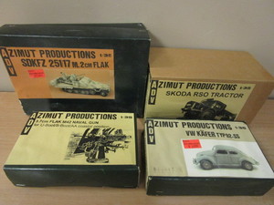 lot 720 image: ZIMUT WWII MILITARY MODELS - NEW