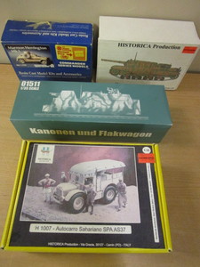 lot 727 image: WWII MILITARY MODELS,  COMMANDER SERIES, HISTORICA BRANDS - NEW