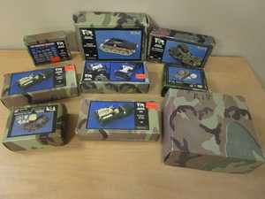 lot 735 image: VERDLINDEN WWII MILITARY MODELS - NEW