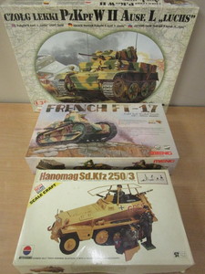 lot 739 image: WWII MILITARY MODELS, NITTO KAGAKU, MENG, MIRAGE-BRANDS - NEW