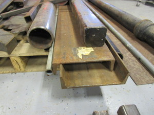 lot 28 image: Pallet of Misc. Steel