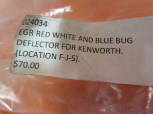 lot 71 image: (New) Kenworth Bug Deflector