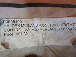 lot 79 image: (New) Haldex Midland Height Control Valve