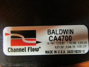 lot 97 image: (New) Baldwin CA4700 Channel Flow Air Filter
