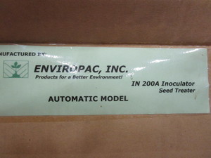 lot 15 image: (New) Enviropac Inoculator Seed Treater