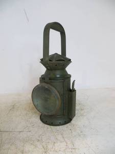 lot 74 image: ANTIQUE Oil Railroad Lantern
