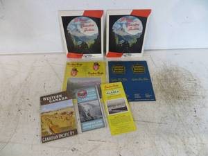 lot 79 image: VINTAGE Canadian Pacific Railroad Ephemera