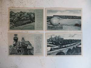 lot 80 image: 82 Railroad Related Postcards