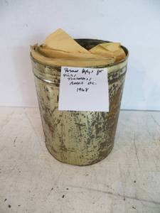 lot 82 image: HUGE Tin of Railroad Ephemera 24
