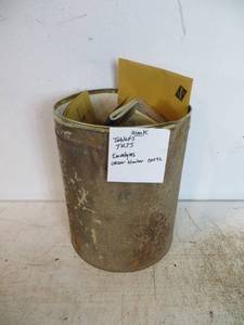 lot 84 image: HUGE Tin of Railroad Ephemera 44
