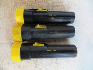 lot 90 image: Railroad Flashlights & Rotary Phone