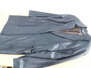 lot 8 image: Russell Scott Liquid Leather Blazer