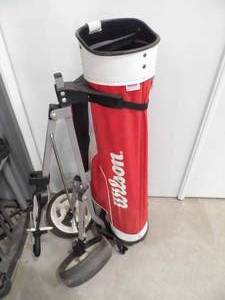 lot 58 image: Wilson Golf Bag w Cart
