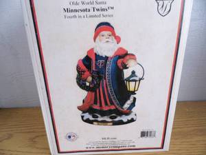 lot 70 image: MN Twins Old World Santa