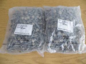 lot 77 image: Lot of 2 Bags Ash Gray Screws