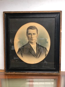 lot 31 image: Nice Antique Large Photo Portrait of a Young Gentleman