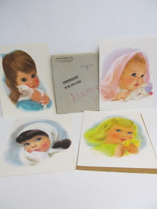 lot 23 image: Set of Vintage Northern Paper Mills Advertising Prints wOriginal Envelope