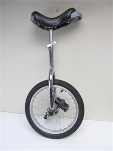 lot 45 image: Youth Size Adjustable Height Unicycle