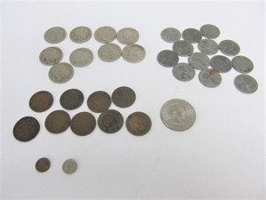 lot 116 image: Group of US Buffalo Nickels Indian Head Pennies etc