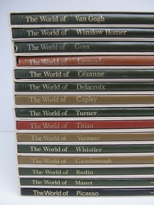 lot 123 image: Set of Time Life World Of Art Hardcover Books
