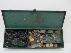 lot 159 image: Working Vintage Electric Rotary Tool wMany Bits & Accessories
