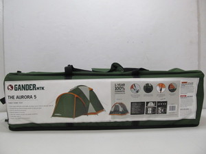 lot 247 image: Brand New Gander Mountain Aurora 5 Camping Tent
