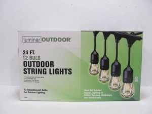 lot 248 image: Brand New Luminar Outdoor 24 String Lights