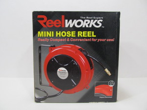lot 250 image: Brand New REELWORKS Mini Hose Reel