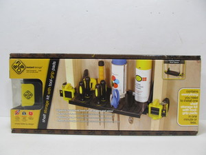 lot 255 image: Brand New FLIP CLIP Shelf Tool Storage System Kit