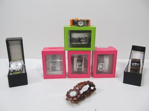 lot 212 image: Group of New In Box Ladies Watches