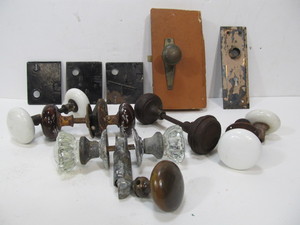 lot 223 image: Antique Door Hardware