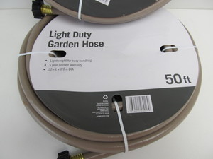 lot 66 image: 2 Brand New 50 Light Duty Garden Hoses