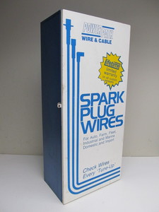 lot 81 image: Vintage Service Station POWER PATH Metal Advertising Spark Plug Cabinet