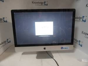 lot 2 image: Apple 27 inch All in One&nbspIntel Core i5-760  2.8Ghz 8GB RAM 500GB HDD&nbspOS X 10.11.6 (El Capitan)