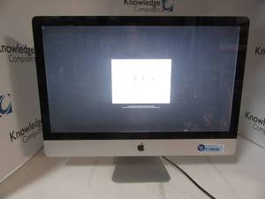 lot 9 image: Apple 27 inch All in One&nbspIntel Core i5-760  2.8Ghz 8GB RAM 500GB HDD 