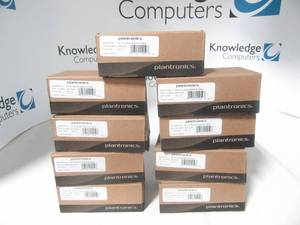 lot 21 image: Lot of 9 New Plantronics Adapter Cables
