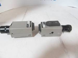 lot 78 image: Lot of 2 JCV TK-S240 Video Cameras