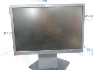 lot 84 image: Lenovo 24 in Monitor wstand