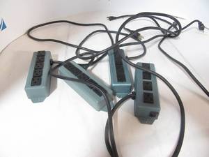 lot 95 image: Lot of 4 mountable Power Strips
