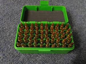 lot 203 image: Case of 50 Bullets Cal. 223-55 Gr...