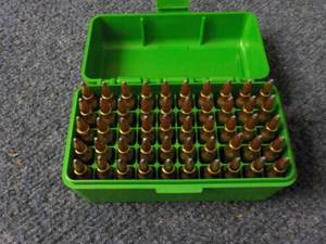 lot 211 image: Case of 50 Bullets Cal. 223-55 Gr...