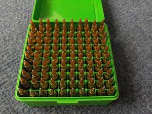 lot 216 image: Case of 100 Bullets Cal. 223...