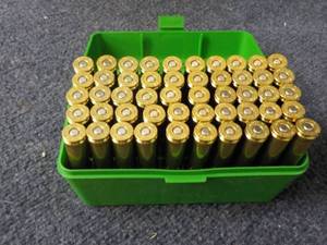 lot 217 image: Case of 50 Bullets Cal. 300 WBYMag....