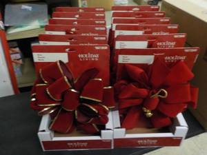 lot 251 image: 2 Cases of Xmas Bows...
