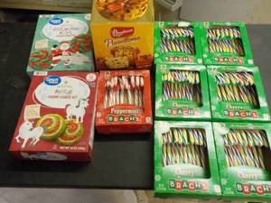 lot 252 image: Xmas Lot, Candy Canes, Cookies and ...