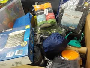 lot 255 image: 3 Large Boxes of Misc.- see all pic...